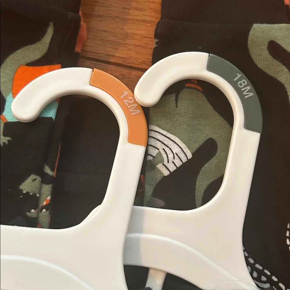 CARTERS Halloween Dinosaur T-Rex 4 piece Pajama Set 12mo or 18mo NWT
